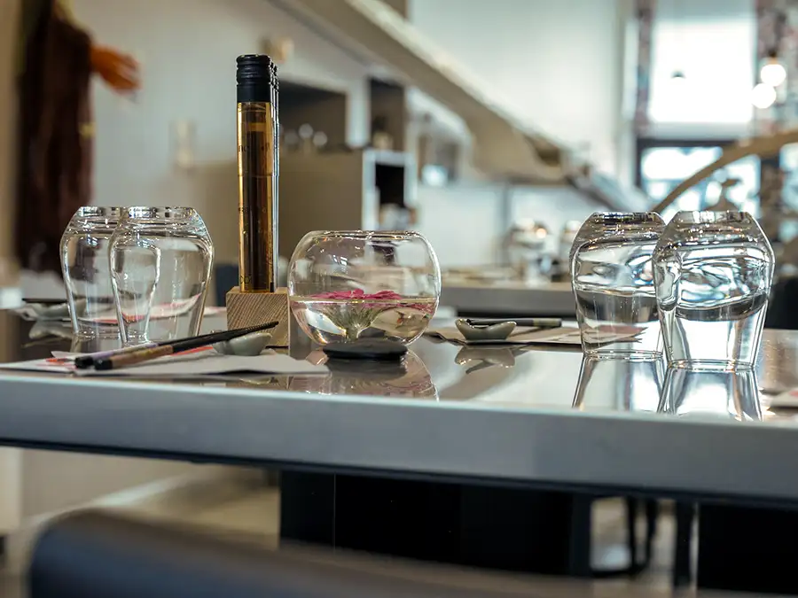 Table du restaurant japonais Le Jap’Yonnais