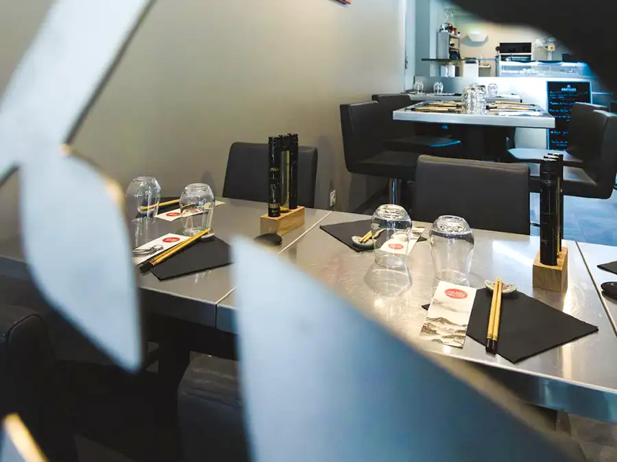 Table du restaurant japonais Le Jap’Yonnais
